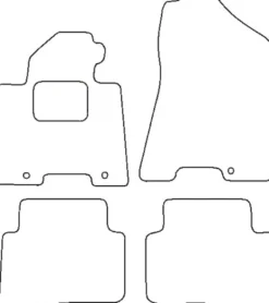 Textilmattor H-line Hyundai Tucson II
