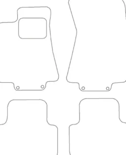 Textilmattor H-line Jaguar XJ