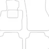 Textilmattor H-line Mini Cooper Clubman F54