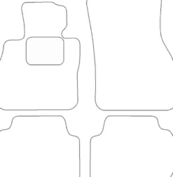 Textilmattor H-line Mini Cooper Clubman F54