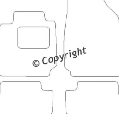 Textilmattor H-line Nissan Micra K12 3-dörrars