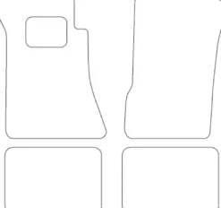 Textilmattor H-line Opel Rekord E / Monza / Senator A