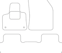 Textilmattor H-line Peugeot 3008