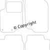 Textilmattor H-line Peugeot 207 SW