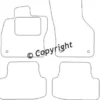 Textilmattor H-line Seat Leon III