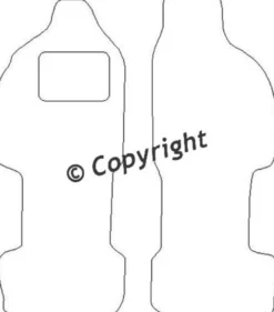 Textilmattor H-line Seat Marbella/