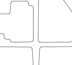 Textilmattor H-line Suzuki Alto GF