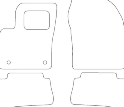 Textilmattor H-line Toyota C-HR Hybrid