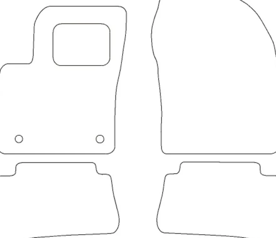 Textilmattor H-line Toyota C-HR Hybrid