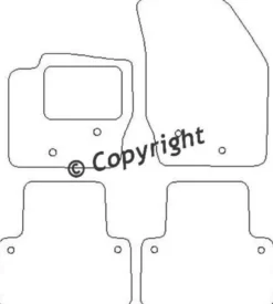 Textilmattor H-line Volvo XC90