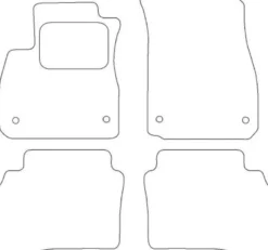 Textilmattor Opel Insignia 2017-><noscript><img width=