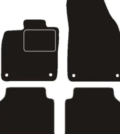 Textilmattor Skoda Enyaq iV 2021-><noscript><img width=