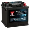Yuasa EFB YBX7012 12V 50Ah 540A Start Stopp BilBatteri