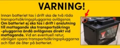 Yuasa EFB YBX7012 12V 50Ah 540A Start Stopp BilBatteri