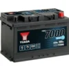Yuasa EFB YBX7096 12V 75Ah 700A Start Stopp BilBatteri