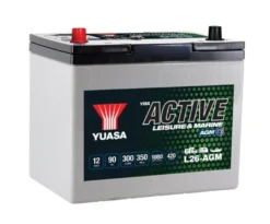Yuasa Fritidsbatteri L26-AGM 12V, 90Ah, 300A, 1080Wh